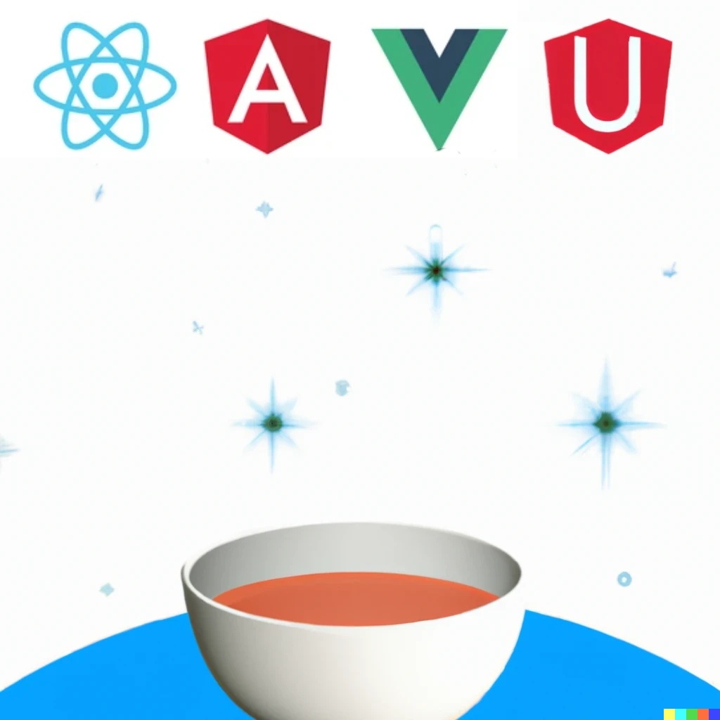 Soup Bowl of Angular React Vue